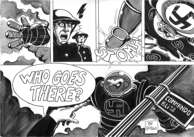 Commando Blitz : devine qui vient dîner ce soir ?