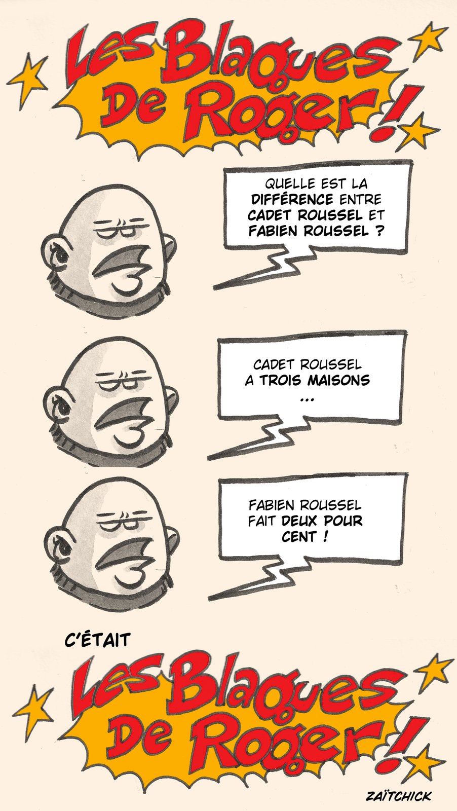 Les Blagues poilantes de Roger