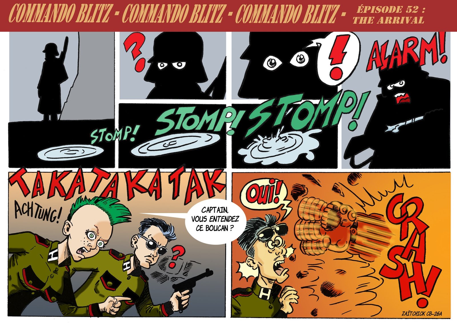 Commando Blitz, épisode 52(où le commando Blitz se retrouve dans le Pastis !)