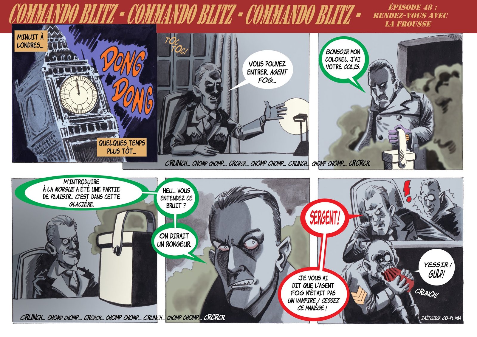 Commando Blitz, épisode 48 : Rendez-vous avec la Frousse.