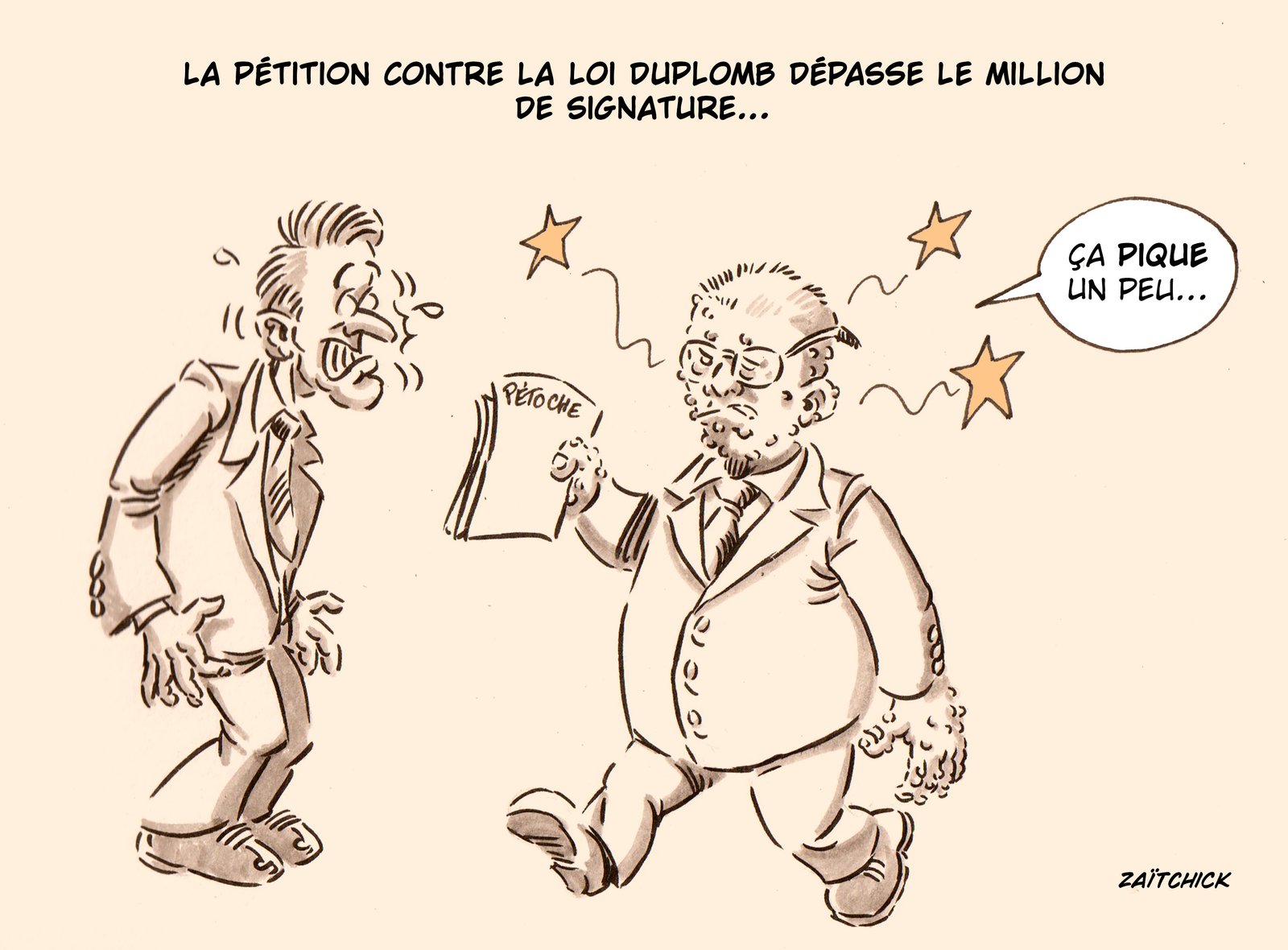 Pas folle la guêpe !