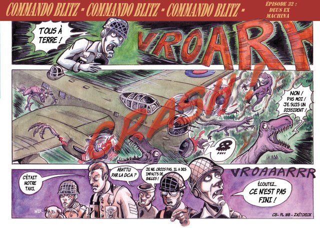 Commando Blitz, épisode 32 : Deus ex machina.