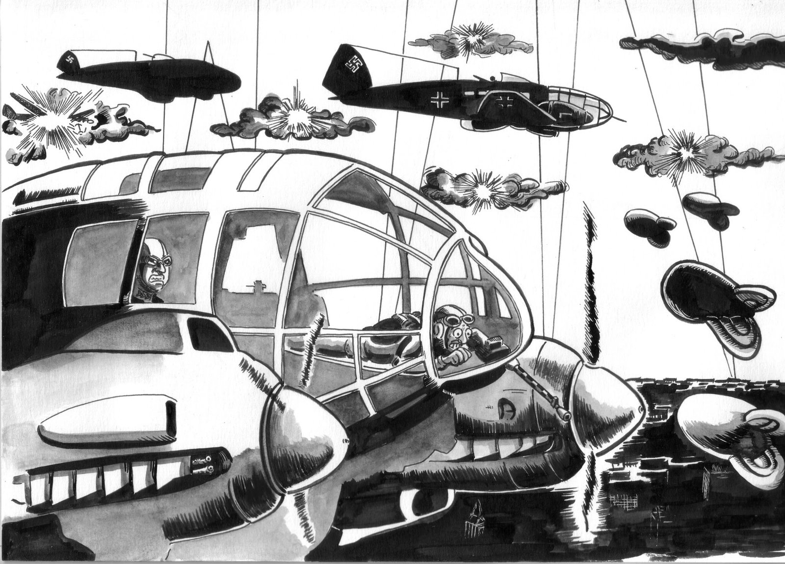 Commando Blitz - le blitz