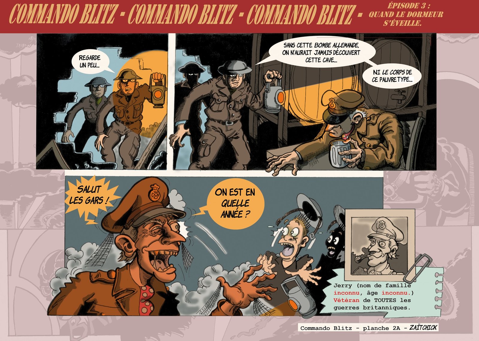 Commando Blitz : quand le Dormeur s'éveille.