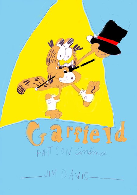 Garfield par Katia !