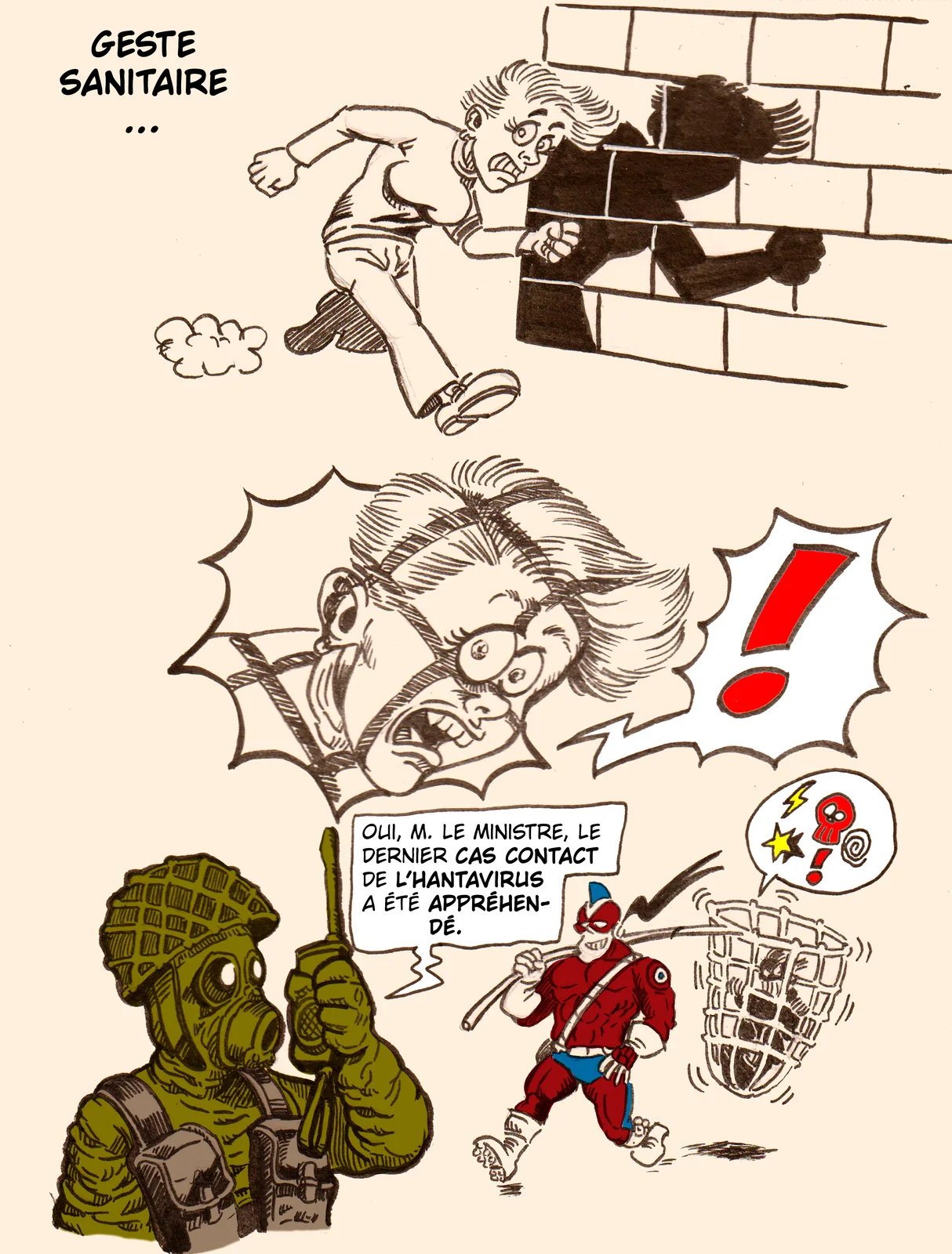 Le Brigadier monte au filet