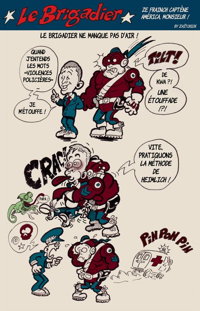 Le Brigadier ne manque pas d'air !