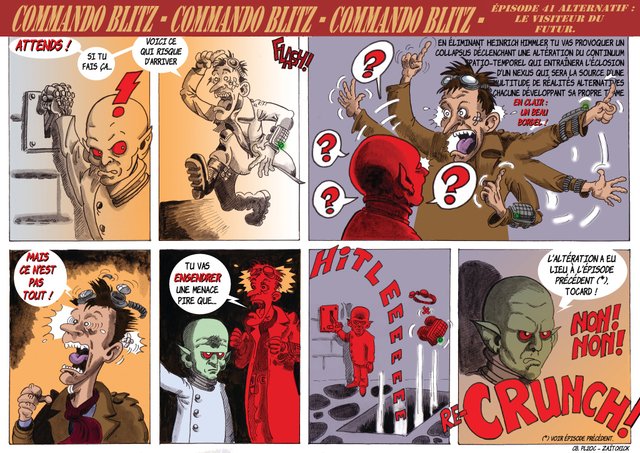 Commando Blitz, épisode 41 alternatif.