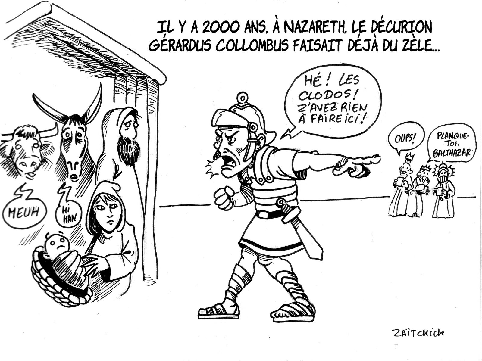 Si t'es nase, arrête.