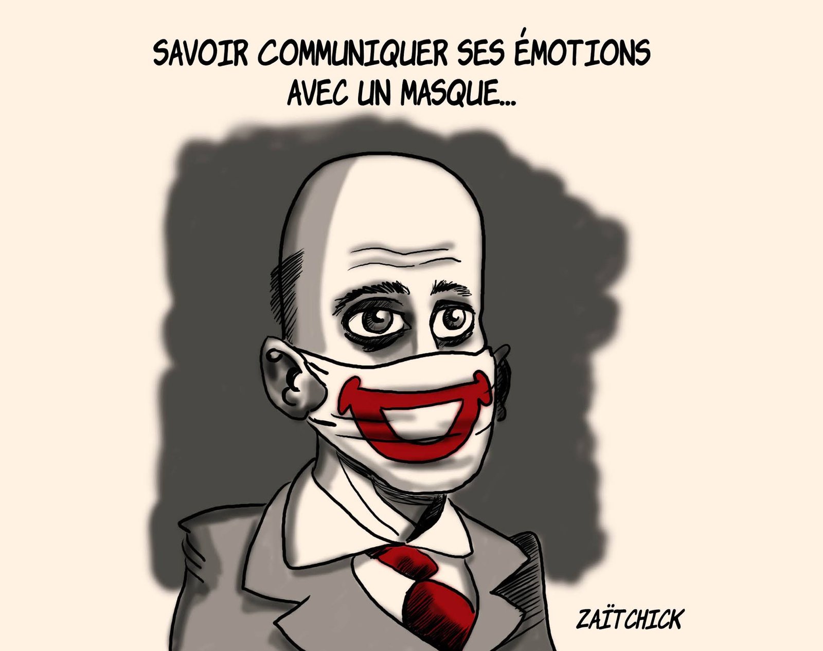 Émotion masquée