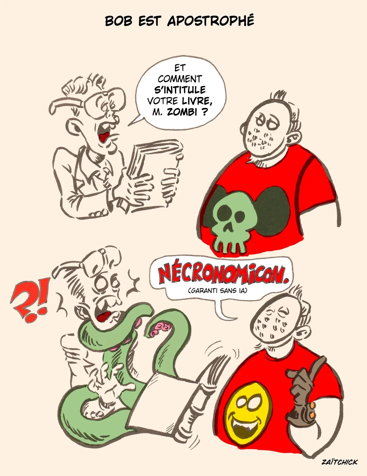 Bob est apostrophé