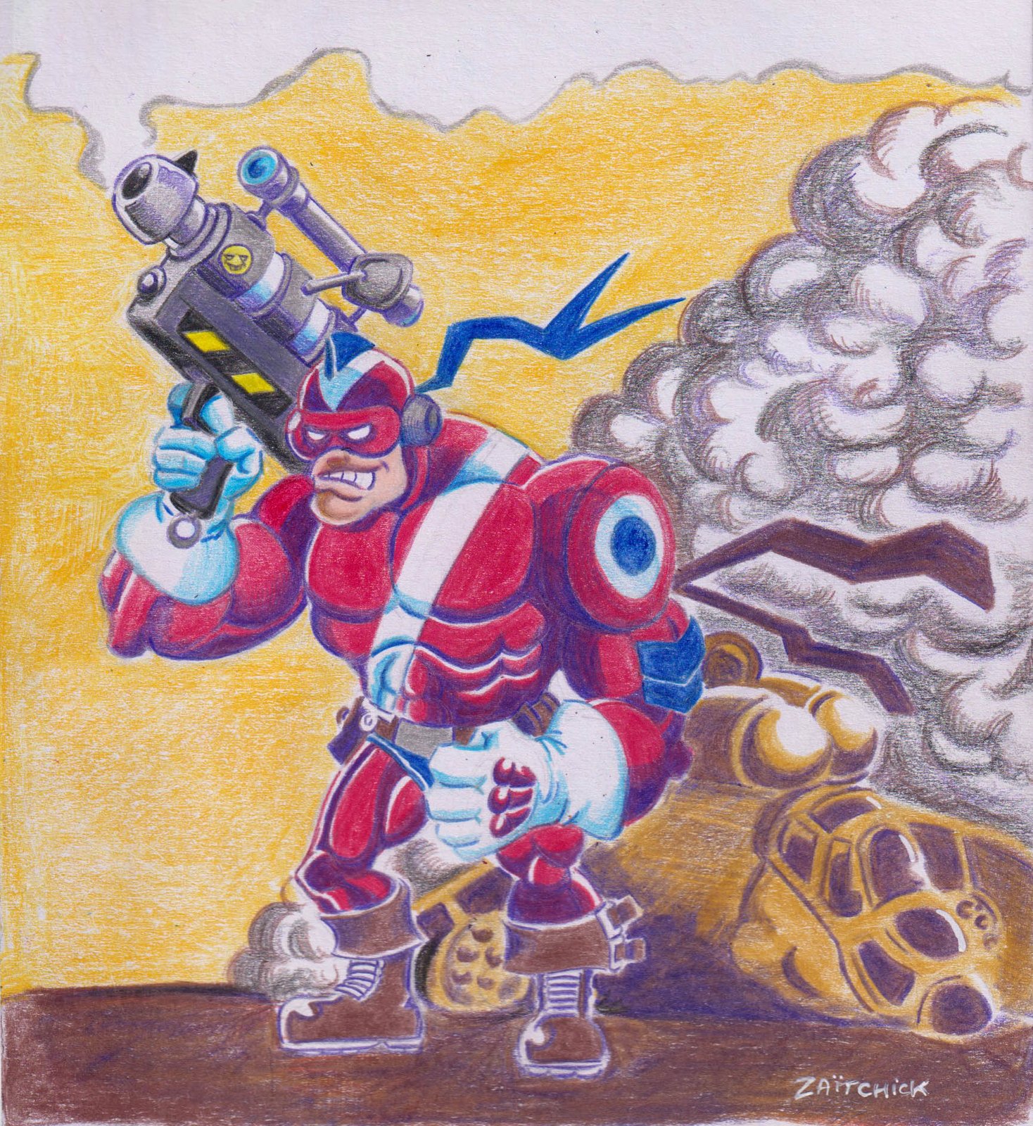 Le Brigadier en couleurs directes