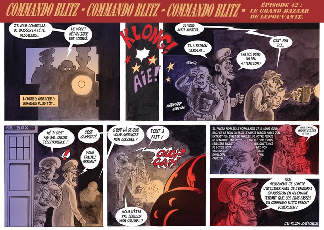 Commando Blitz, épisode 42 : le Grand Bazaar de l'épouvante.