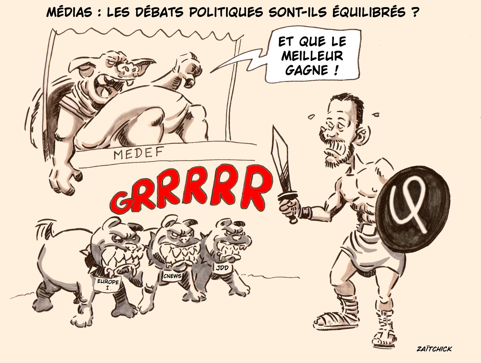 Les arènes de l'info