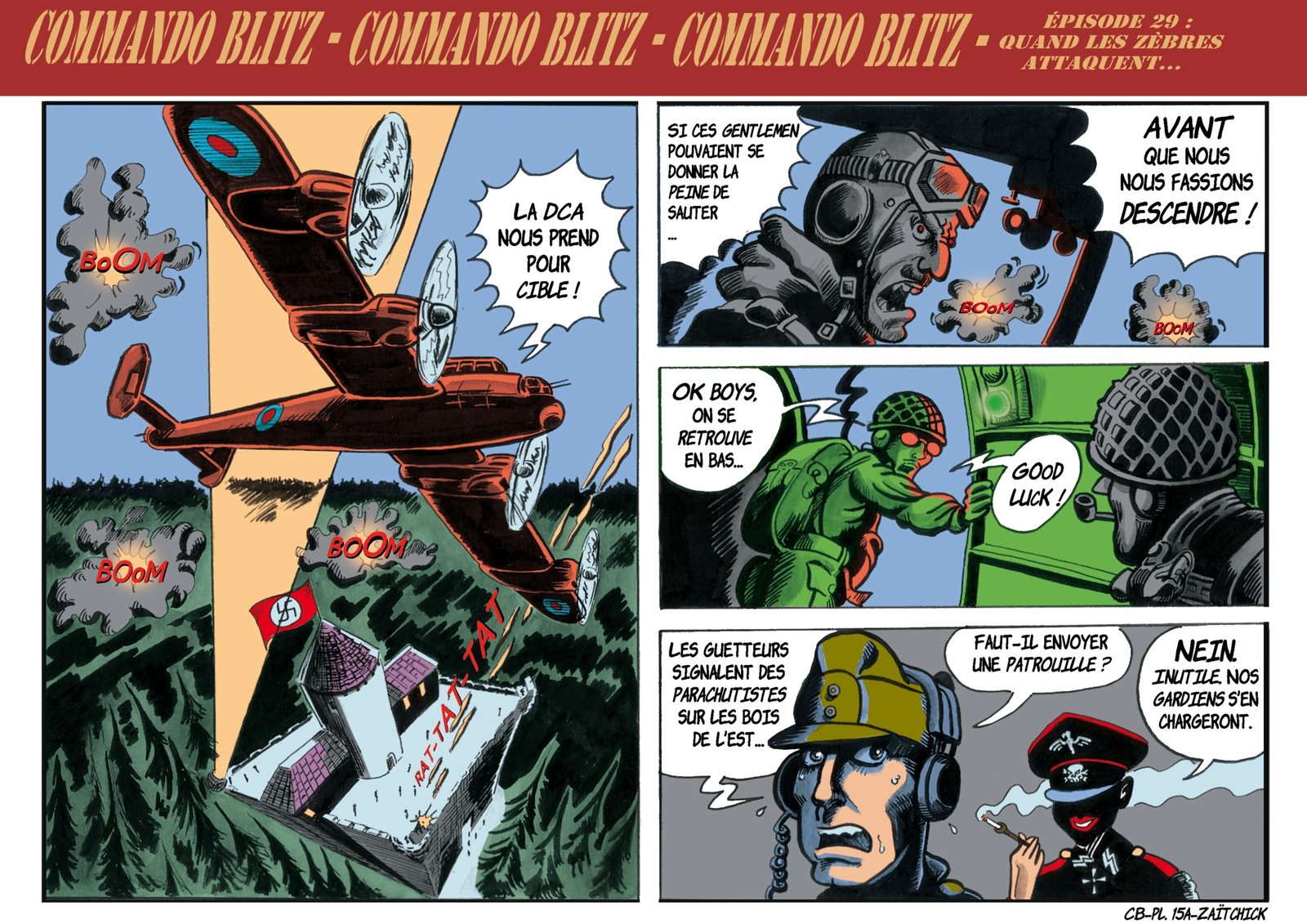 Commando Blitz, épisode 29 : Quand les Zèbres attaquent...