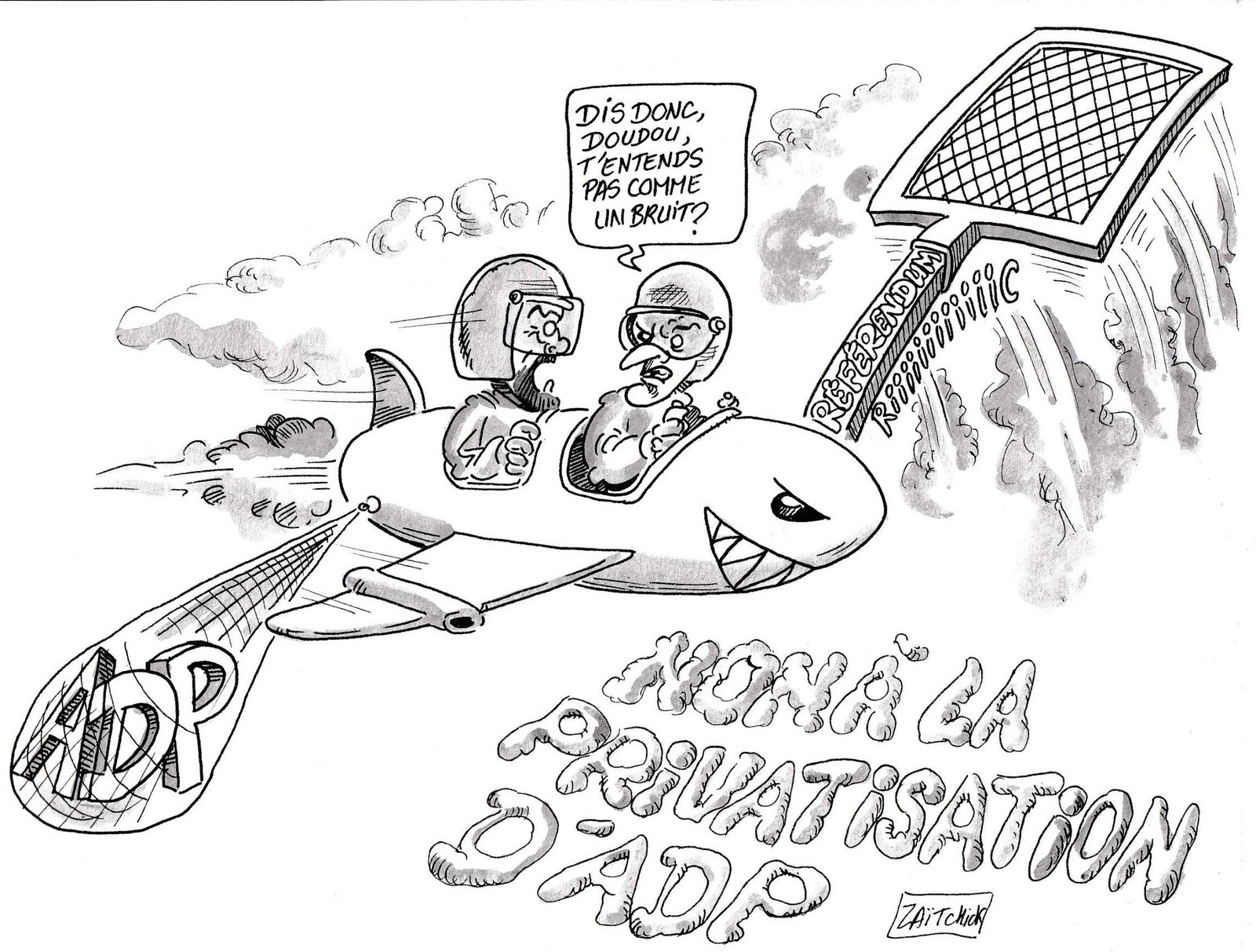 Référendum contre la privatisation d'ADP.