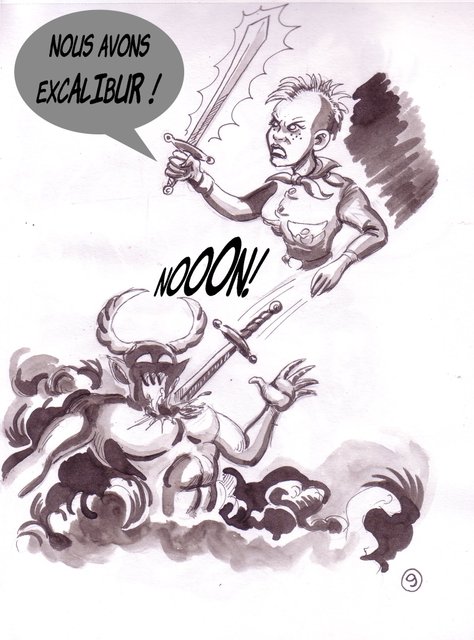 Commando Blitz, dans la Gueule de l'Hadès, planche 9