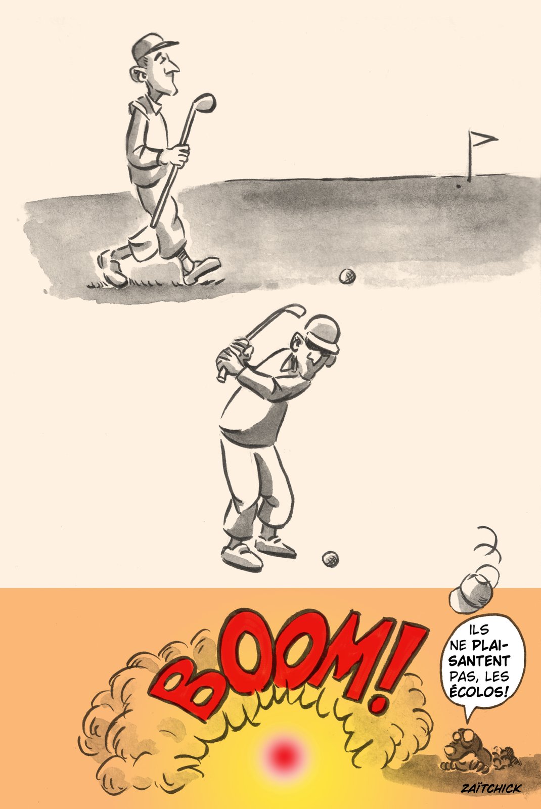 La guerre des golfs