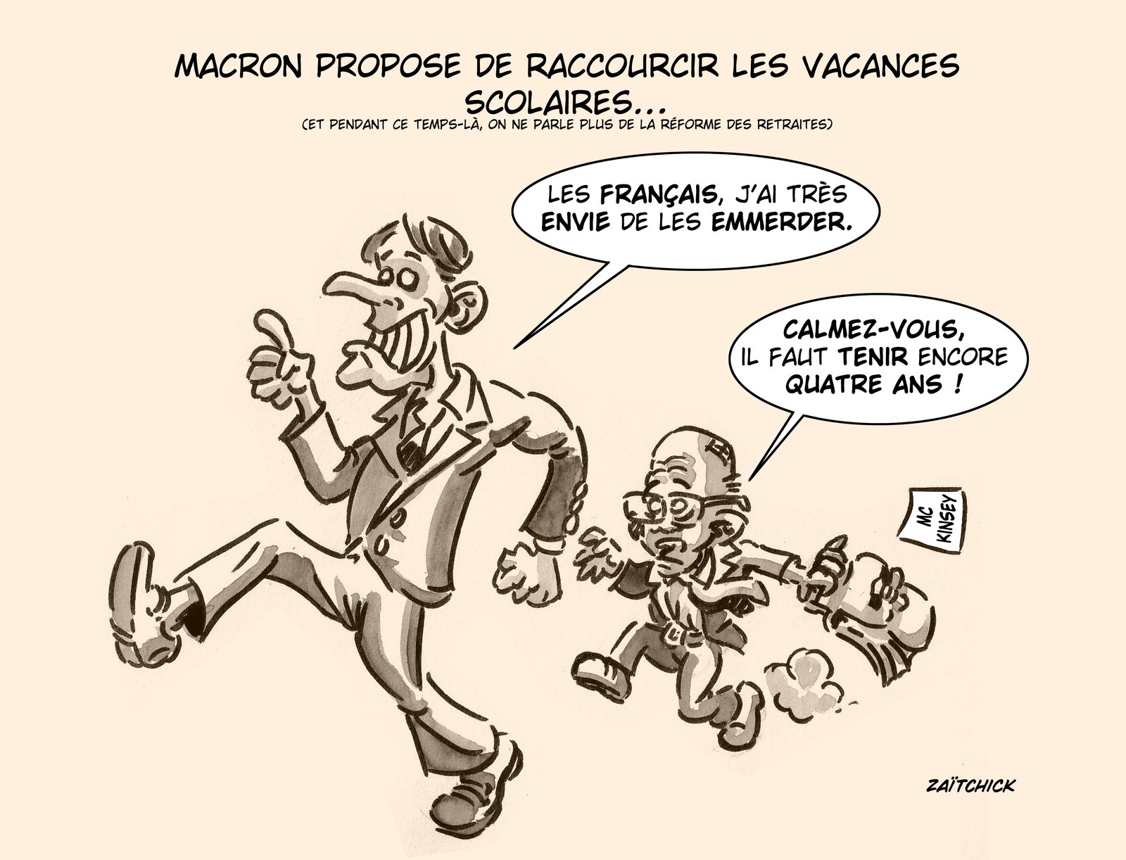 Les vacances du pouvoir
