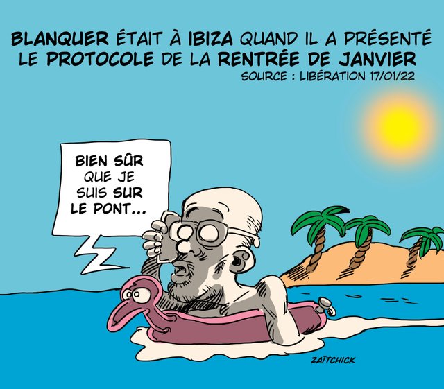 Les Vacances de M. Blanquer