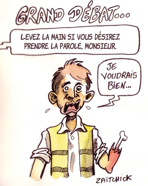 Pendant le grand débat, la révolte continue...