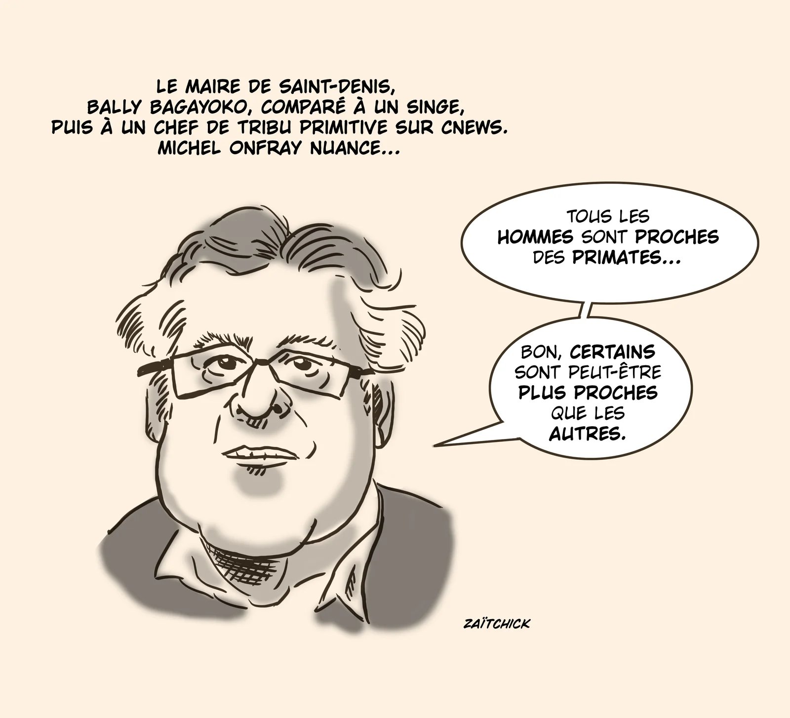 Onfray mieux de réfléchir avant de parler...