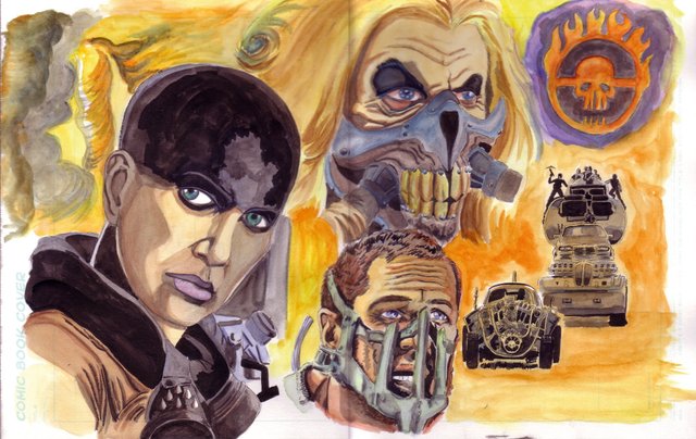 Work in progress again : Mad Max Fury road
