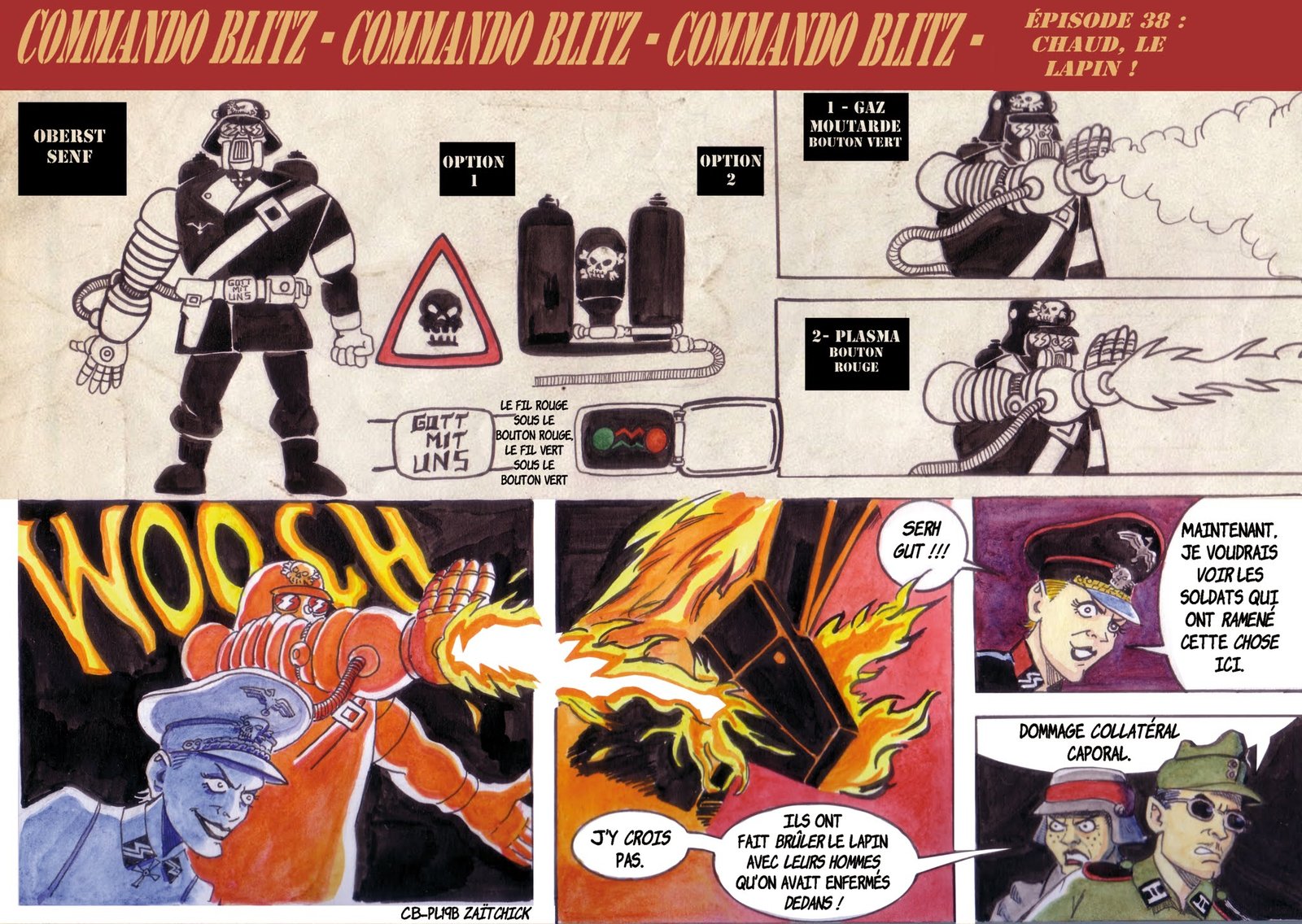 Commando Blitz, épisode 38 : Chaud le lapin !