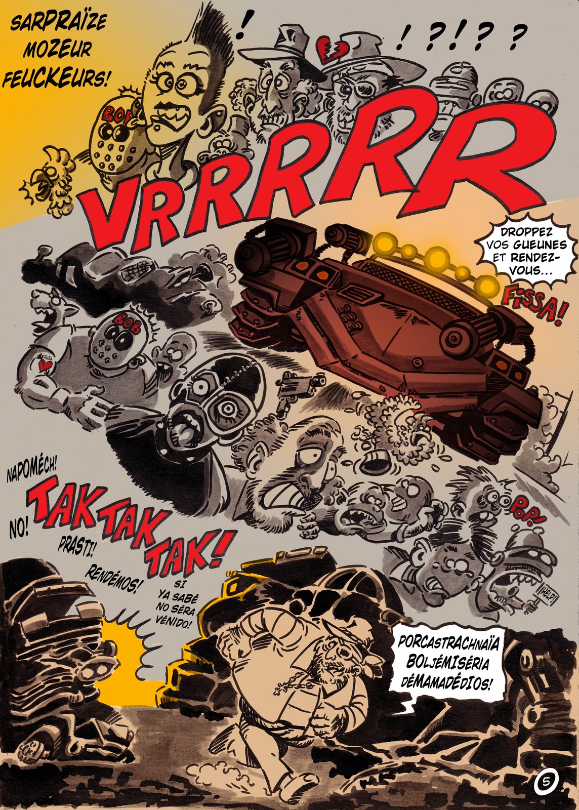 Tous les chemins mènent aux Reums (5) La Brigad-Mobile