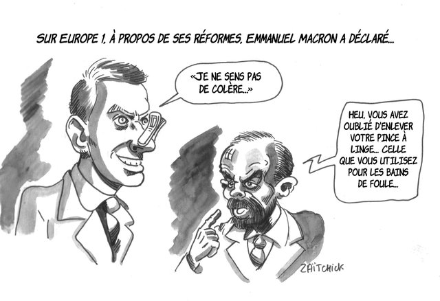 "Je ne peux pas les sentir..."