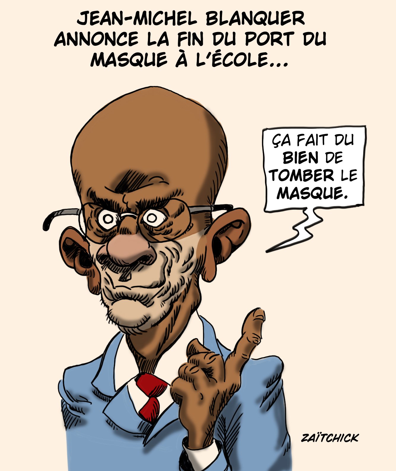 Les masques tombent !