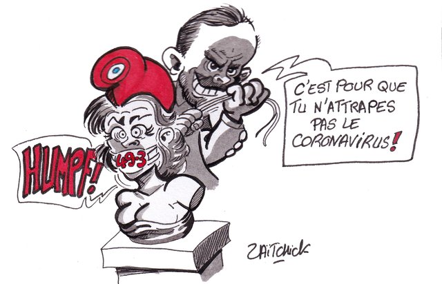 Marianne baillonnée