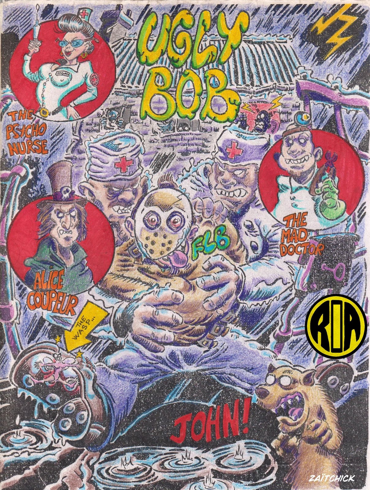 Ugly Bob, ze comix.