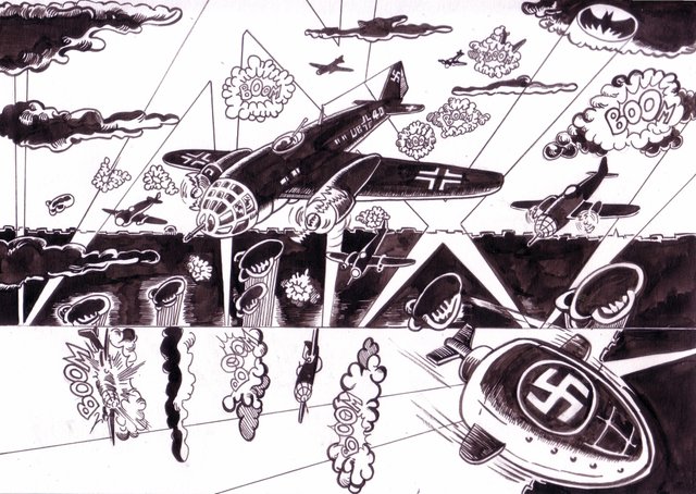 Planche essai commando Blitz : le blitz