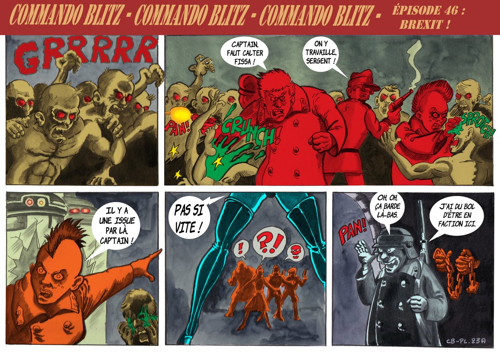 Commando Blitz, planche 23A : Brexit ! (modifié)