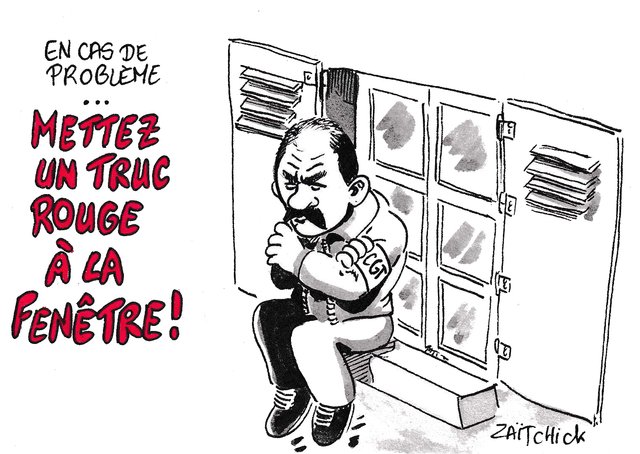 Le geste qui chauve.