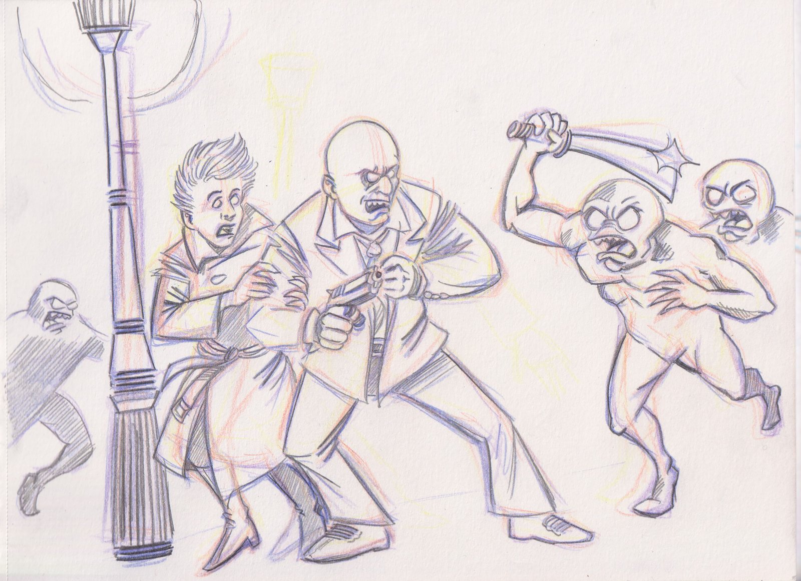 Brigadier underground, recherche