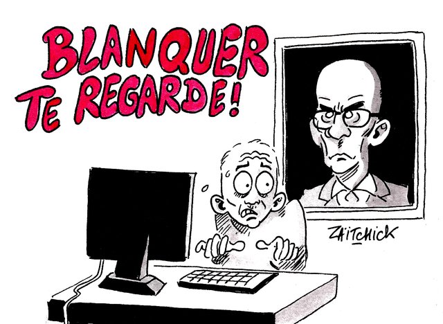 Big Blanquer is watching you.
