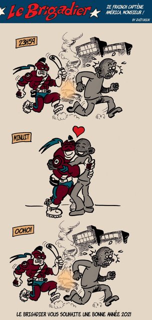 La Saint-Sylvestre du Brigadier.