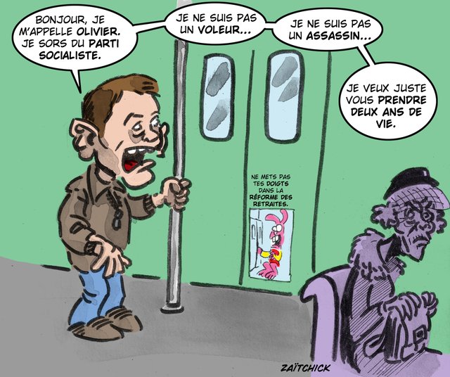 Métro boulot caveau
