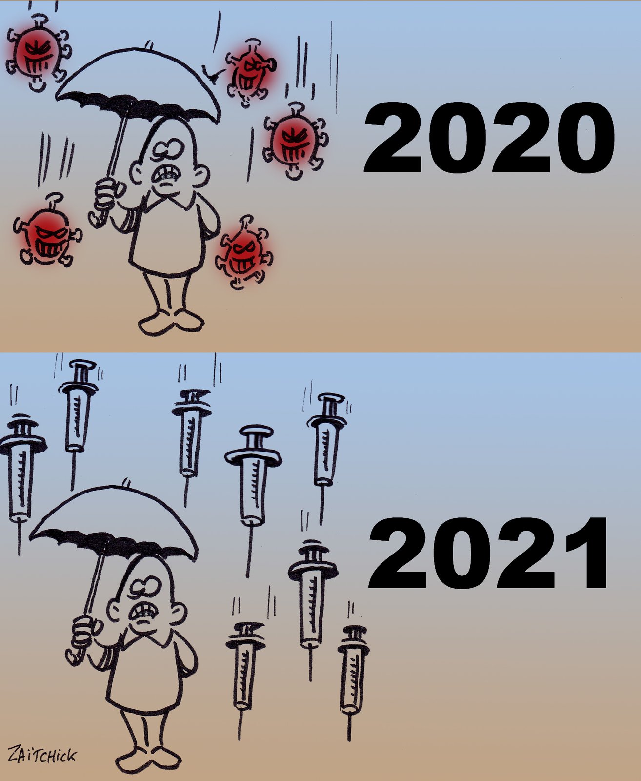 D'une année l'autre