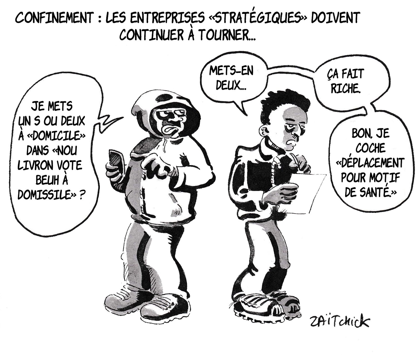 Ma petite entreprise, connaît pas la crise