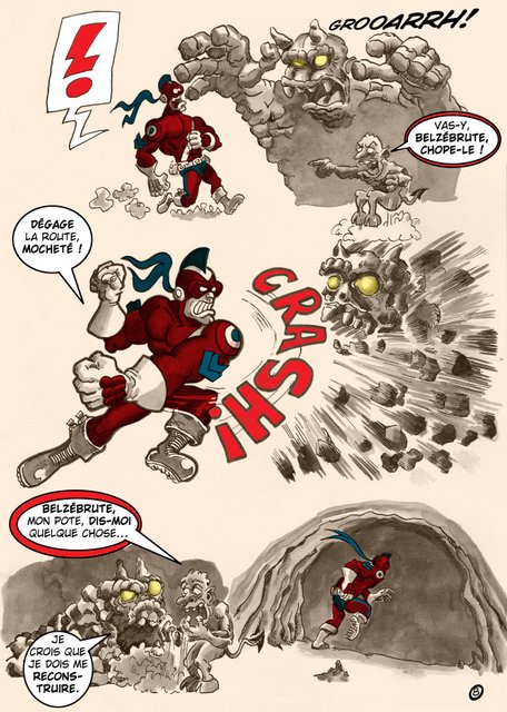 Le Brigadier aux Enfers, planche 8