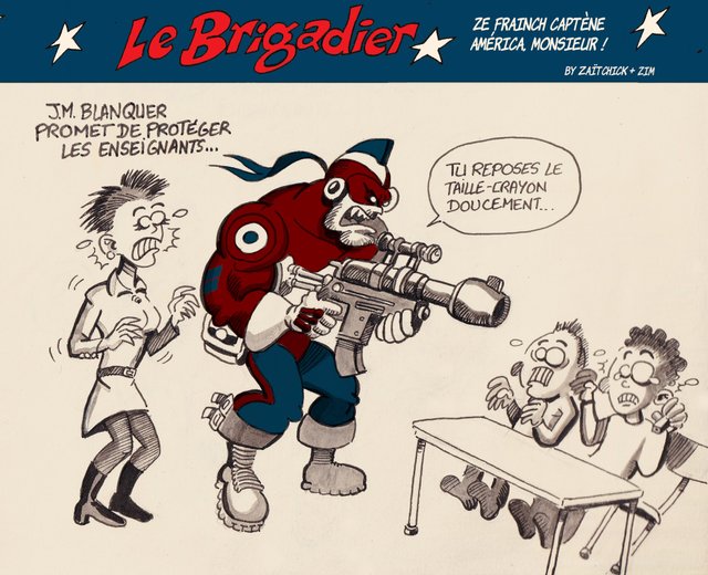 Le Brigadier retourne à l'école