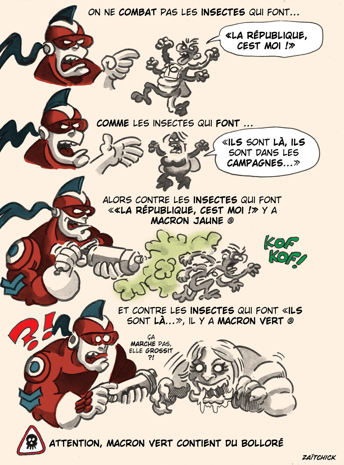 Le Brigadier entomologiste