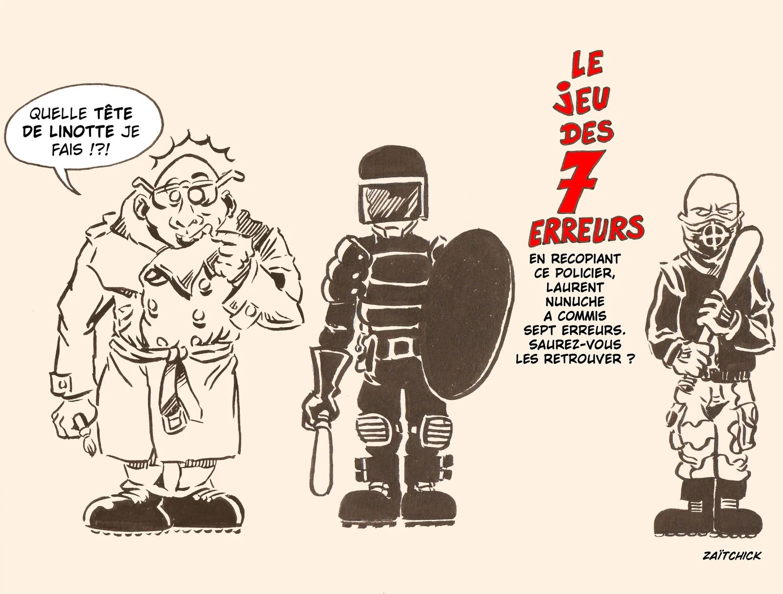 Tout l'monde peut se tromper... sept fois