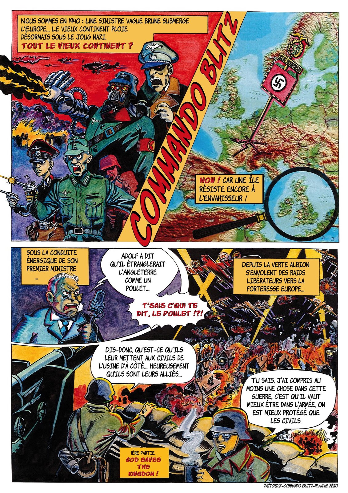 Commando Blitz : planche zéro !