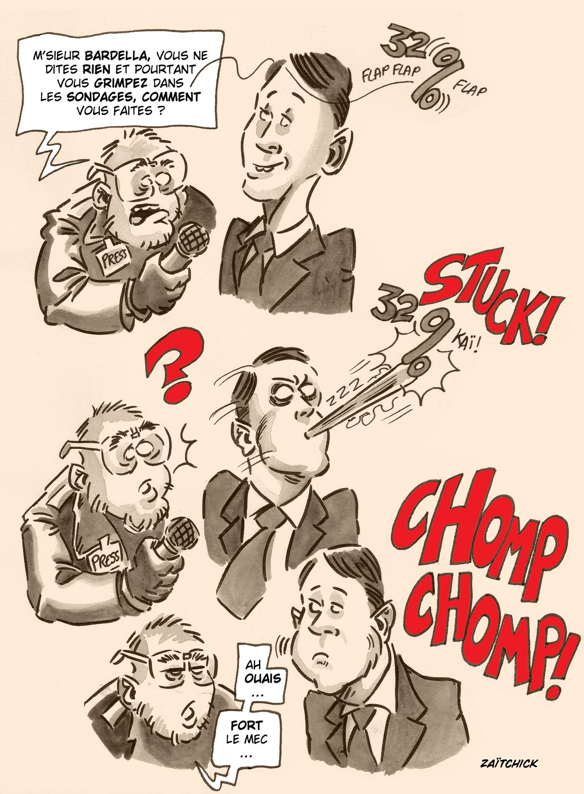 Sois beau gosse et tais-toi !