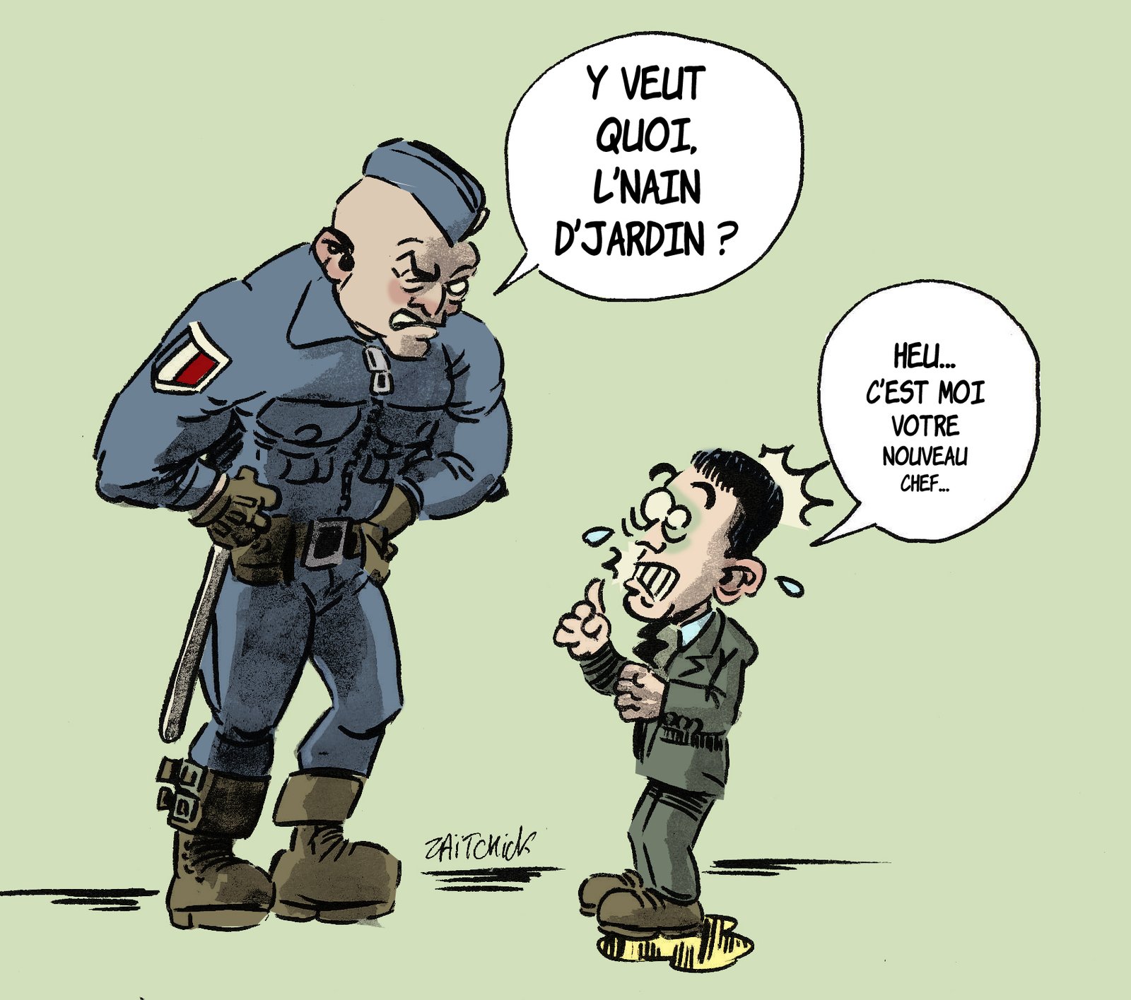 Darmanin... de jardin !