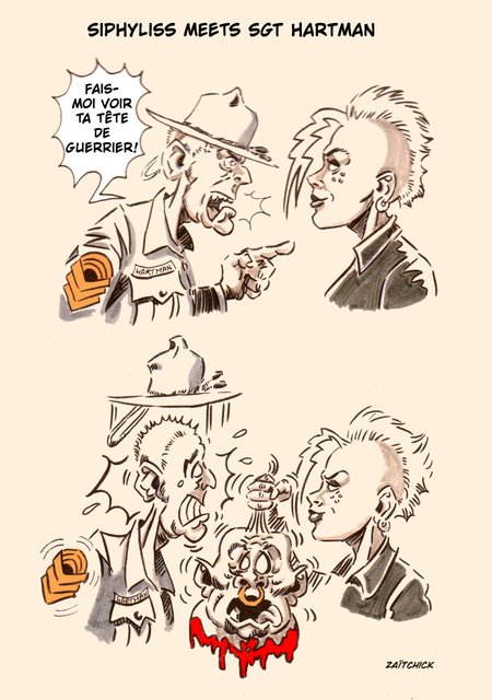Siphyliss rencontre le sergent Hartman